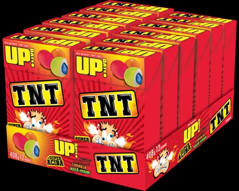 RICLAN BALA MASTIGAVEL TNT SUPER ACIDO DP 12X25G